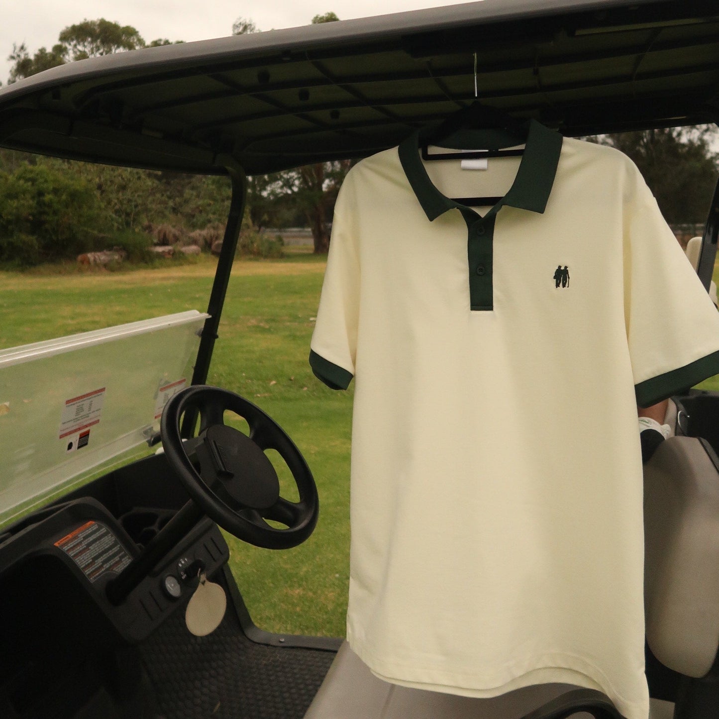 Original Polo Collection Dark Green & Off White